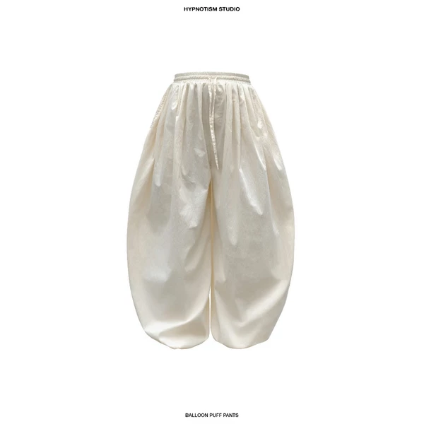 HYPNOTISM | ''BALLOON PUFF PANTS'' - Quần dáng rộng ống siêu phồng cạp chun