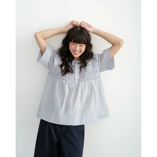 DOB - Áo babydoll nữ tay ngắn Kiyo