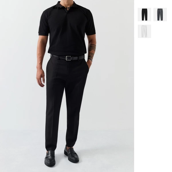 Quần Tây Nam Basic September 1B, Chất Vải Cotton Pha Spandex Thoải Mái, QT0028, SOME HOW STORE