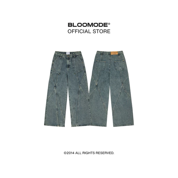 BLOOMODE® LOOSE FIT WASHED JEANS