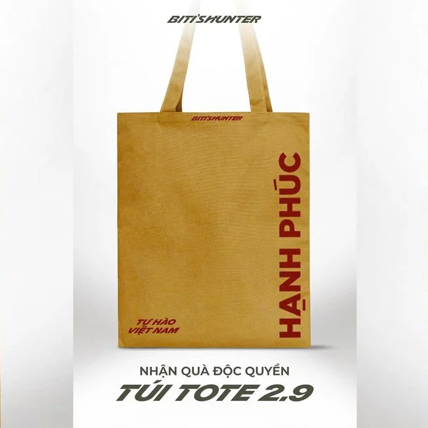 [Gift - Hàng Không Bán] Quà Tặng Độc Quyền Túi Tote 2/9