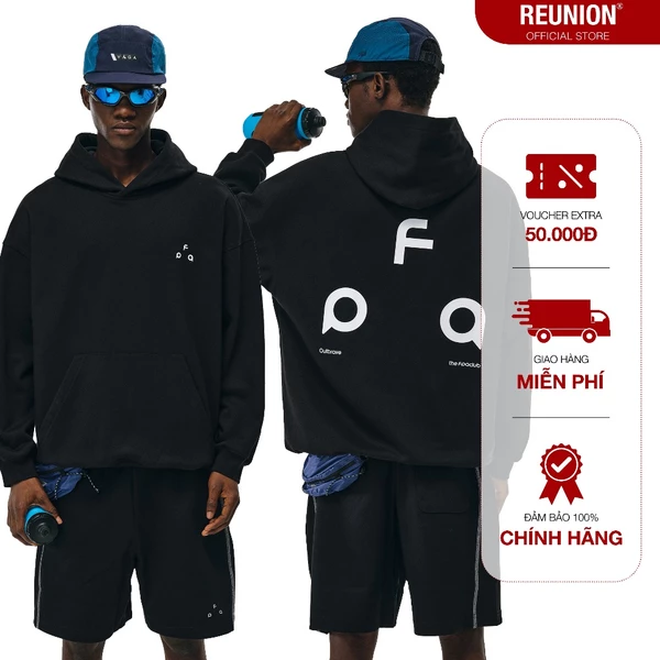 REUNION Áo Hoodie Nỉ In Họa Tiết FPA2 Áo Hoodie Nam Nữ Form Mũ Rộng HD65