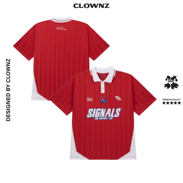 [VOUCHER 100K] Áo Polo ClownZ LDZN Signal áo phông áo đẹp vải jersey cao cấp áo thun nam nữ unisex