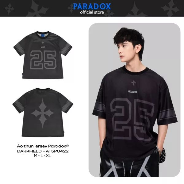 Áo thun jersey DARKFIELD vải mesh AT5P0422