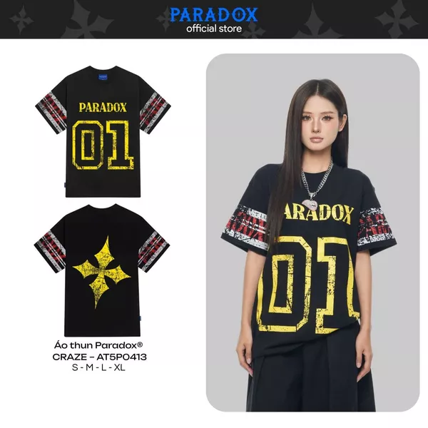 Áo thun CRAZE Cotton PARADOX AT5P0413