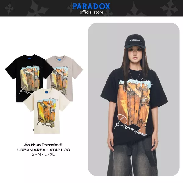 Áo thun URBAN AREA Cotton PARADOX AT4P1100