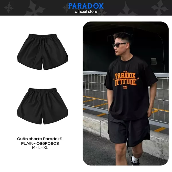 Quần short  PLAIN SHORT Dù PARADOX QS5P0603
