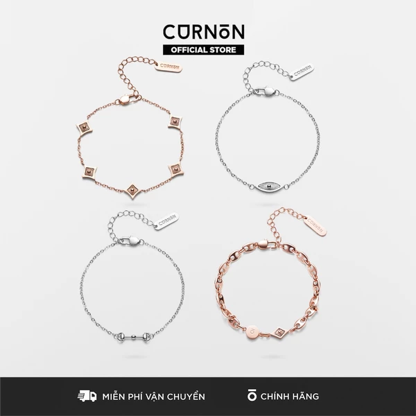 Bộ Sưu Tập Vòng Tay Xích Curnon Flair Collection - Trang Sức Vòng Xích Phong Cách, Mạnh Mẽ - Chất Liệu Thép Không Gỉ