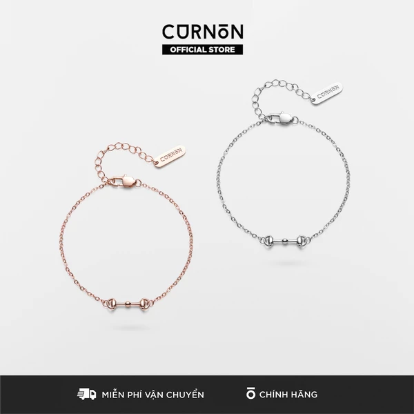 Vòng Tay Nam Curnon Elan Flair Collection - Trang Sức Vòng Xích Phong Cách Mạnh Mẽ - Chất Liệu Thép Không Gỉ