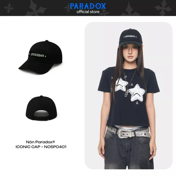 Nón ICONIC CAP Kaki Cotton PARADOX NO5P0401
