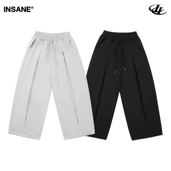 Quần Dài InsaneClo STITCH SWEATPANTS Form Baggy Unisex Vải Chân Cua Cotton