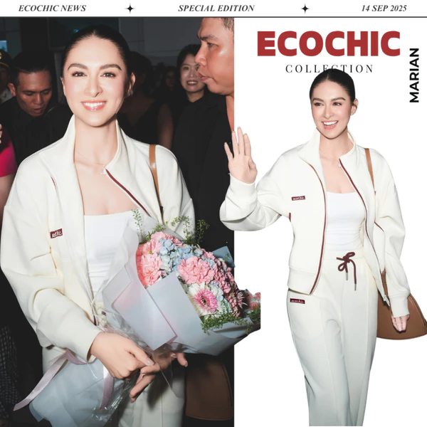 Set Bộ ECOCHIC AURORA GRACE Áo Polo Khoá Zip 2 Chiều Chất Liệu Cao Cấp Mềm Mịn Chính Hãng B182