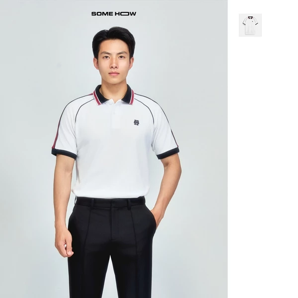  Áo Polo Nam Regular Raglan Based Wedding,Chất Vải Cá Sấu CVC Thoải Mái, PL0195, SOME HOW STORE