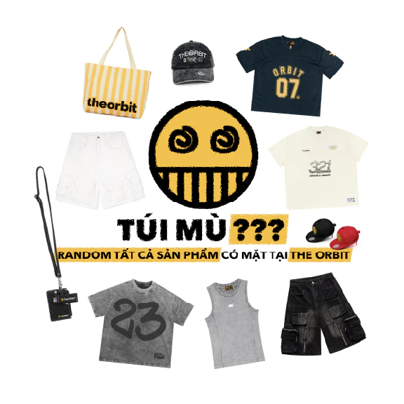 Quần áo nam nữ The ORBIT - RANDOM BOX - Local Brand Chính Hãng
