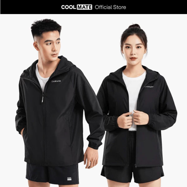 [TẶNG COMBO TẤT ĐƠN 329K]Áo khoác gió nam nữ unisex daily wear siêu nhẹ, trượt nước và chống tia UV Coolmate