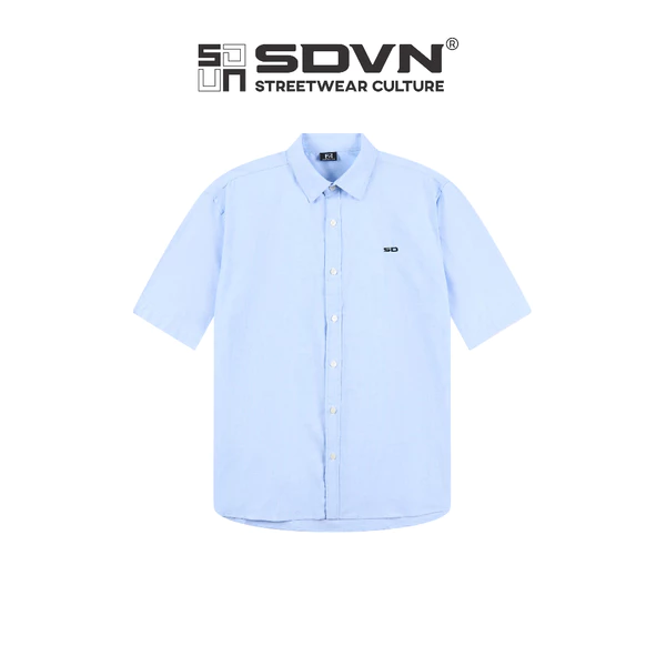 Áo sơ mi ngắn tay CLEAN SHORTSLEEVE - Thiết kế phong cách đường phố - Brand chính hãng SDVN