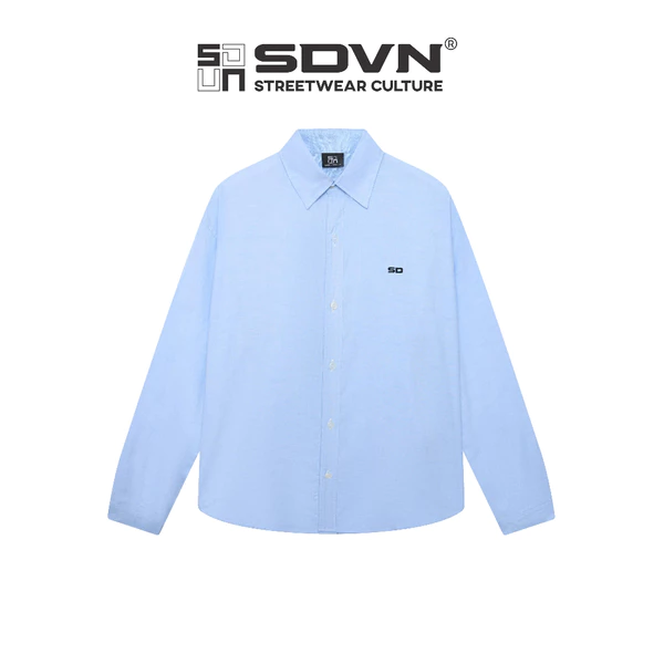Áo sơ mi dài tay SOLID FORM - Thiết kế phong cách đường phố - Brand chính hãng SDVN
