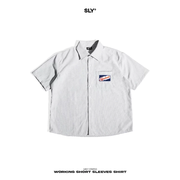 Áo sơ mi tay ngắn Oxford SLY Working