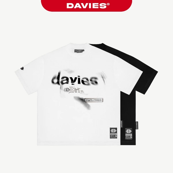 Áo thun local brand DAVIES nam nữ form rộng tay lỡ in hình to Shadow Tee | D31-T8