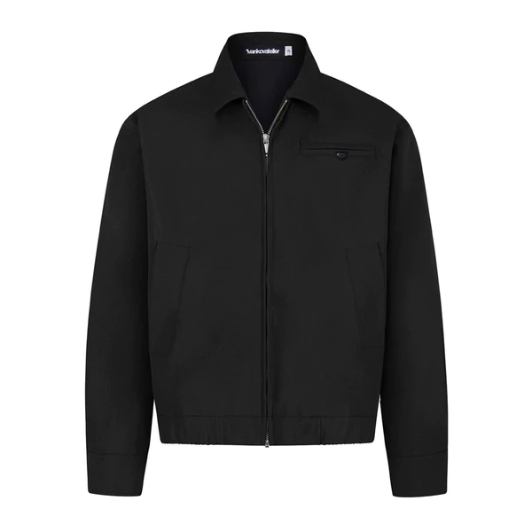 Áo Khoác Kaki Đen Boxy Cao Cấp - Ivankov Neutral Dejavu Blouson Jacket