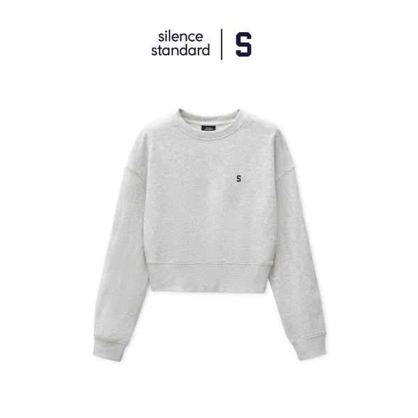(New Arrival) Áo Crop Sweater SilenceStandard Premium/Logo S -AN06