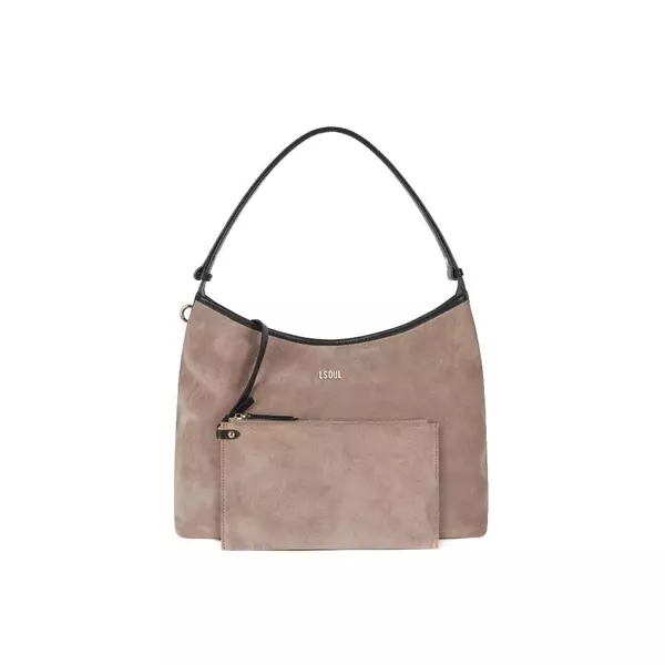 LSOUL - Túi Xách Da Bò Cao Cấp Form Lớn Kèm Túi Mini WE Bag TUI25090017