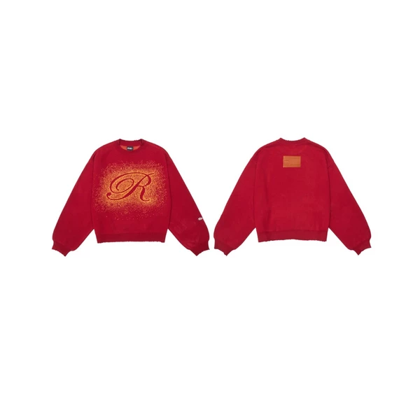 Áo Sweater RVB CELESTIAL KNIT BLACK / RED