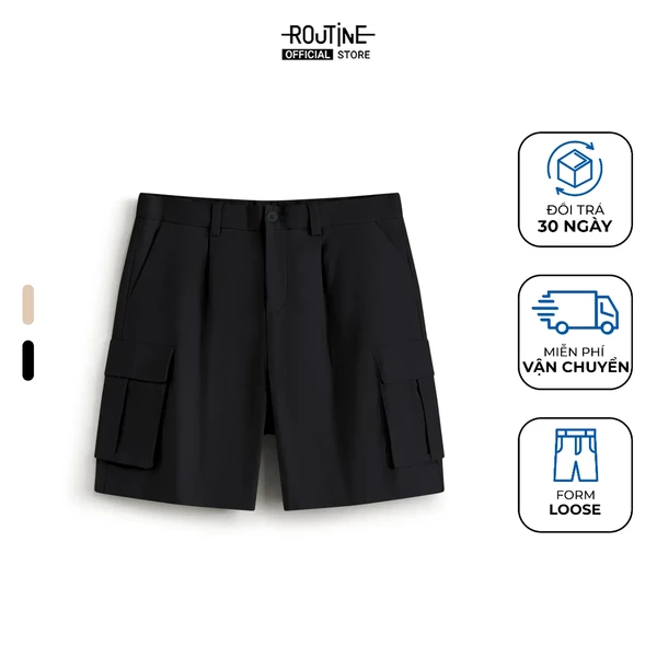 Quần Short Cargo Nam Form Loose - Routine 10S25PSH009