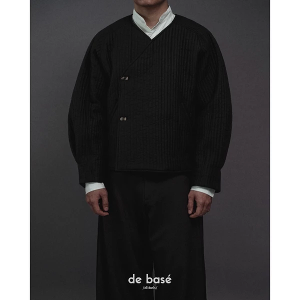 basé PUFFER 02 - Áo Phao Vạt Chéo - Chần Bông Tăm 1cm - de basé