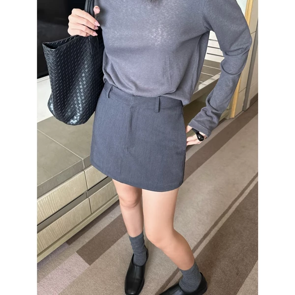 Chân váy ngắn basic 𝐒𝐎𝐌𝐒 | 𝐃𝐨𝐨 𝐒𝐤𝐢𝐫𝐭