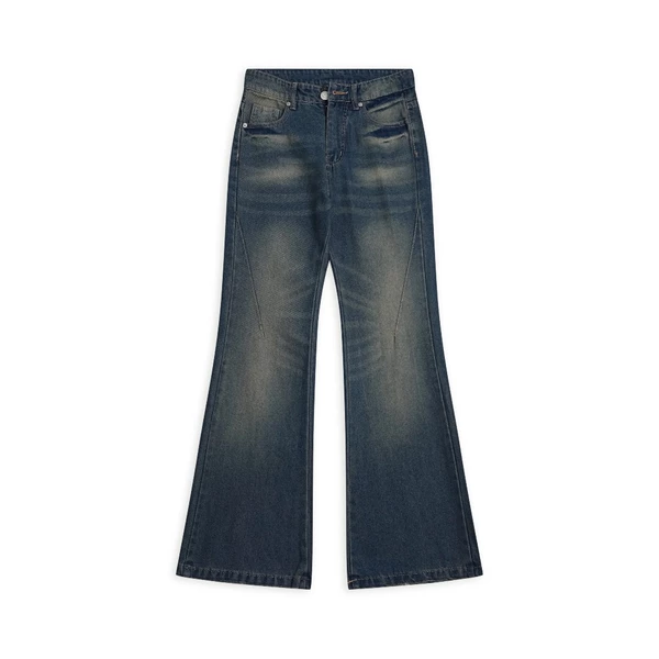 BLUE WASH FLARED JEANS WASH VER 1 - Quần jeans ống loe wash Whose Studio 1800