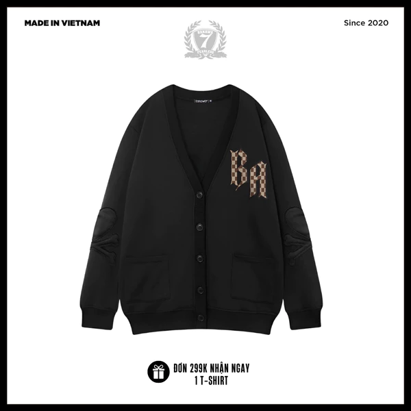 Áo Cardigan Nỉ Bông Unisex Banawa - Cardigan Love Dealer | Local Brand Chính Hãng