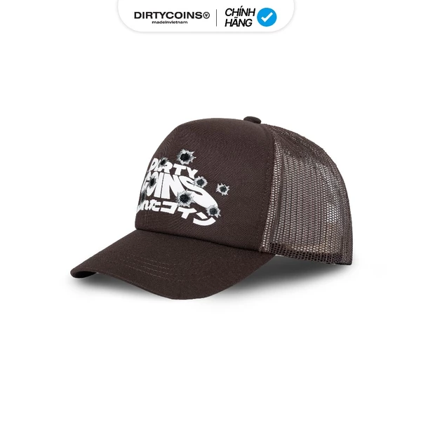 Nón Mesh Cap DirtyCoins Wavy Get Shoot Brown