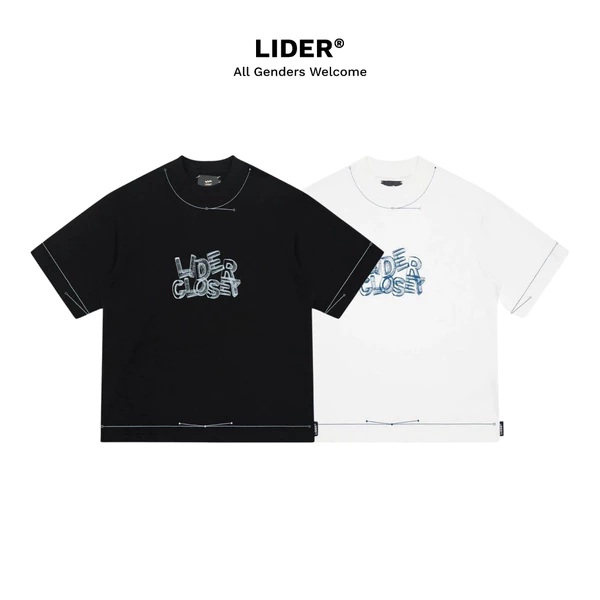 Áo Thun Unisex Cổ Tròn LIDER CLOSET PATHWAY TEE