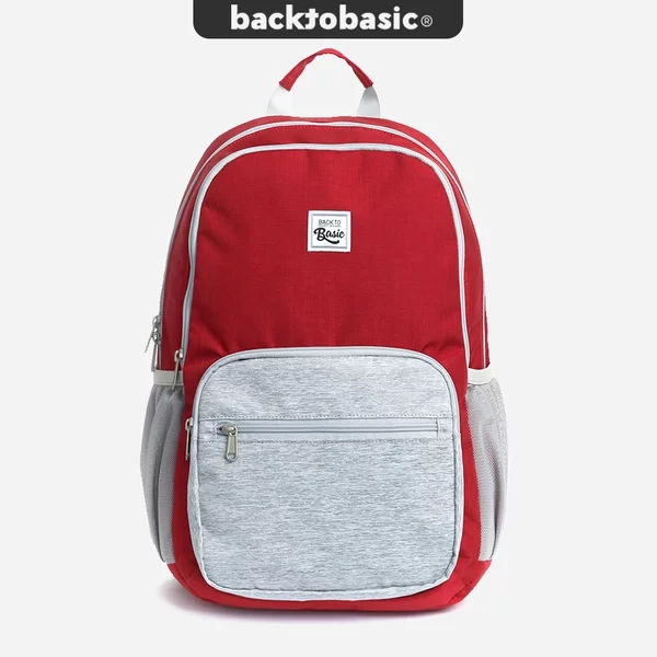 Balo laptop Back To Basic - NICHI chống thấm tốt, nhiều ngăn