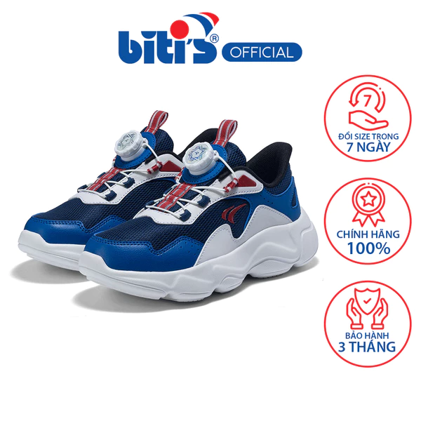 Giày Thể Thao sneaker Bé Trai BSB009400XNH (Xanh nhớt)