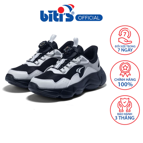 Giày Thể Thao sneaker Bé Trai BSB009400DEN (Đen)