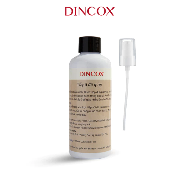 Gel Tẩy Ố Đế Giày Và Các Chi Tiết Cao Su Chuyên Dụng 100ml Dincox