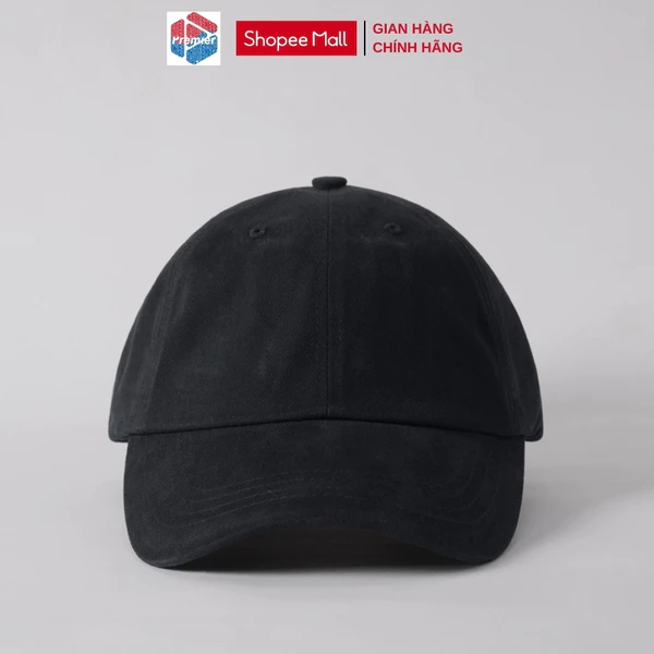 Nón lưỡi trai trơn brand Premi3r G22_38.BLACK Unisex Vải nhung 'velvet' có bề mặt mịn và bóng nhẹ giữ form