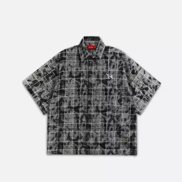 Áo NEEDS OF WISDOM Haze Check Shirts - Graphite - Local Brand Chính Hãng