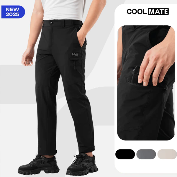 Quần dài nam UT Pants Thoáng Khí V2 Độ bền cao co giãn trượt nước leo núi trekking Coolmate