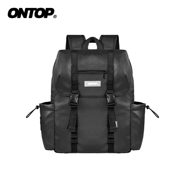 Balo nắp gập da ONTOP | O-P57