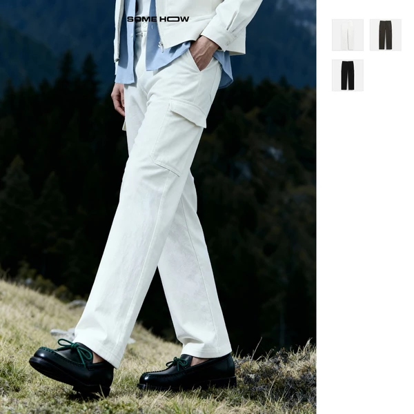 [N]  Quần Kaki Straight Cargo Essential Thiết Kế Đơn Giản Đứng Form, QK0028 SOME HOW STORE