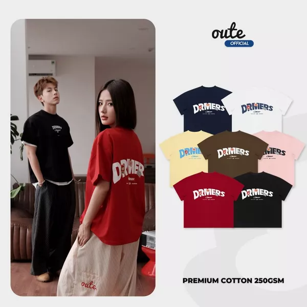 Áo Thun Outerity Signature 26 Form Boxy Cotton 100% Nam Nữ Unisex / DREAM HORSE COLLECTION 2026
