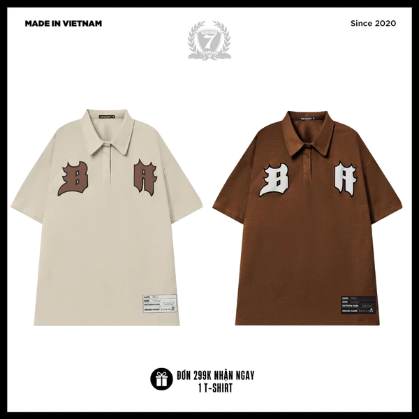 Áo Thun Polo Unisex Banawa - Polo Badass Student | Local Brand Chính Hãng