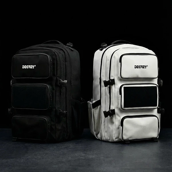 Balo Degrey Powerload Black / White Canvas 1680D