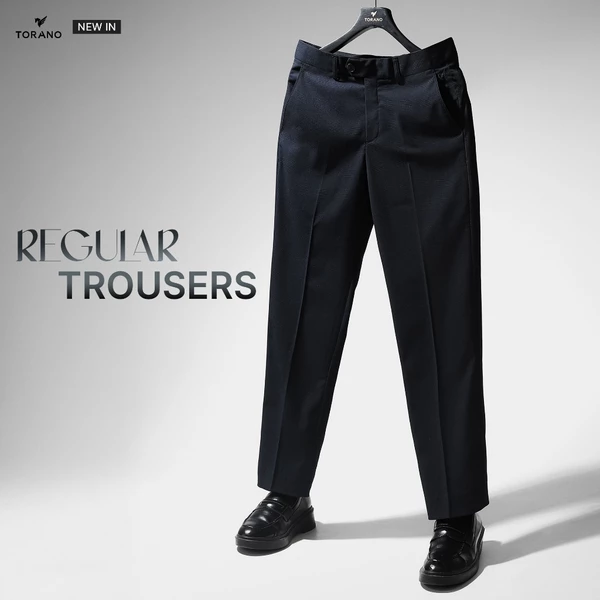 Quần âu REGULAR TROUSER TORANO regularfit trơn phom regular fit vừa vặn, tôn dáng tự nhiên GABT004