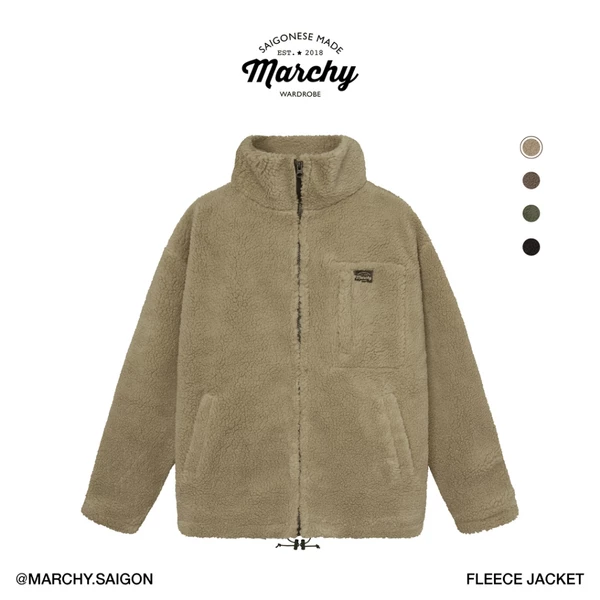 MARCHY - Fleece Jacket - Áo khoác lông