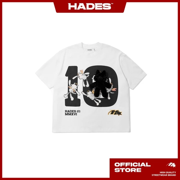 ÁO THUN UNISEX HADES STUFFED WOLF TEE - HADES BRAND CHÍNH HÃNG  100% COTTON