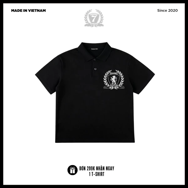 Áo Thun Polo Unisex Banawa - Polo Fearless | Local Brand Chính Hãng